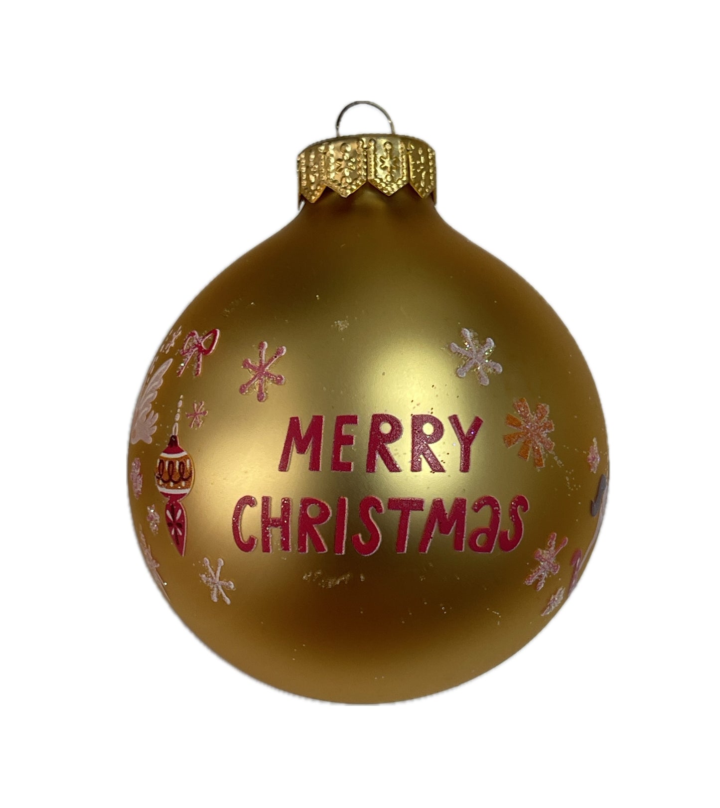 Nussknacker Merry Christmas - gold