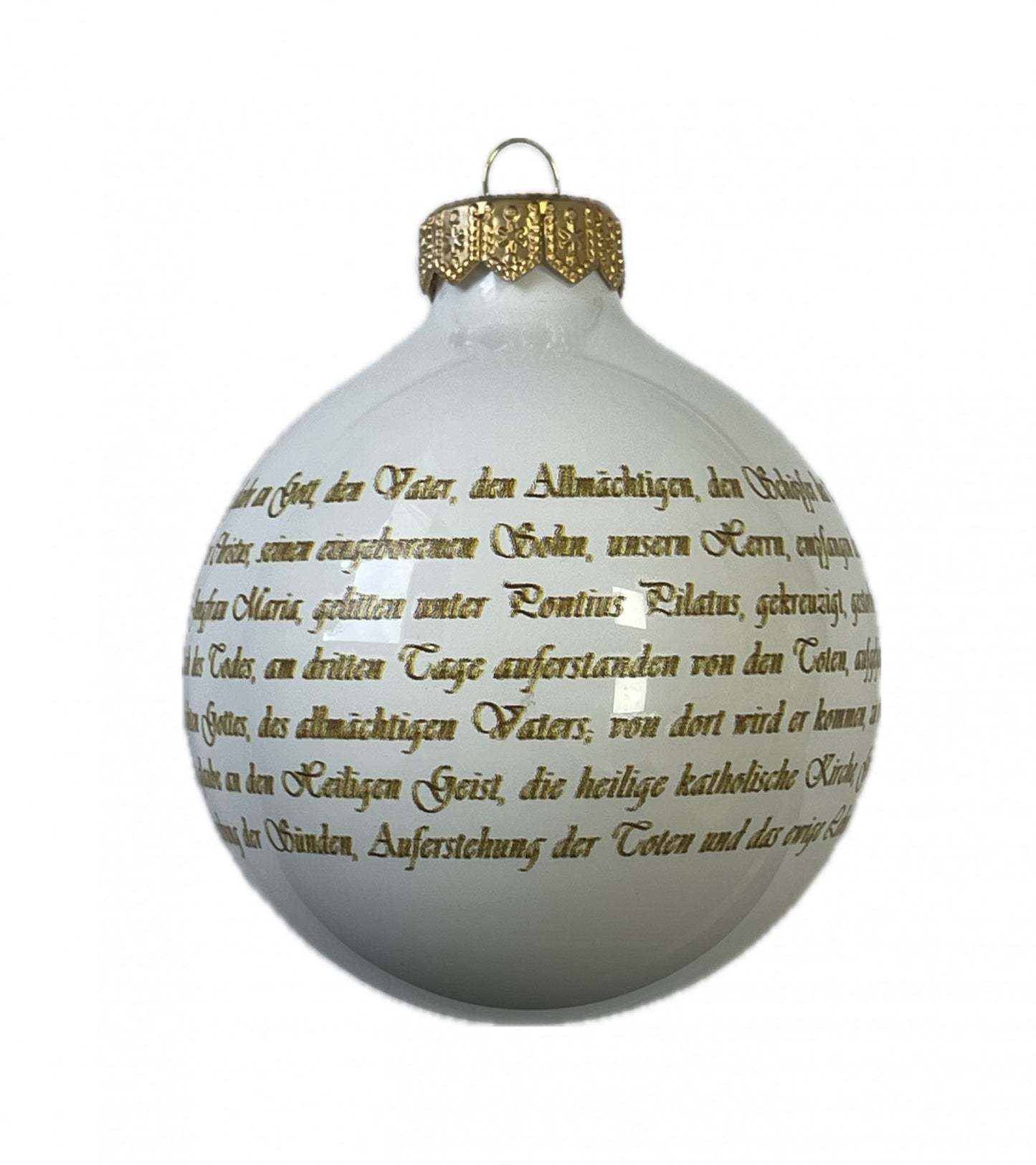 Ich glauba an Gott, den Vater...weiss