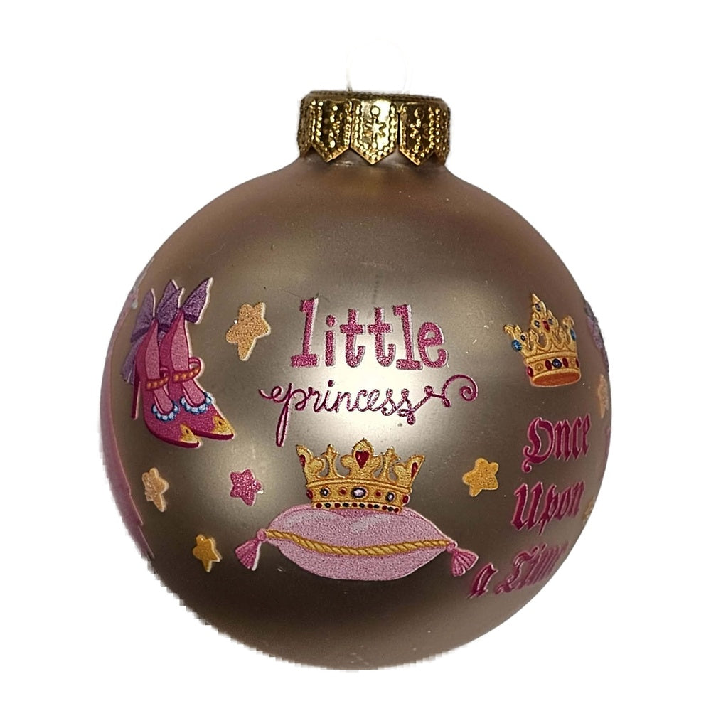 Premium Weihnachtskugel Prinzessinnentraum