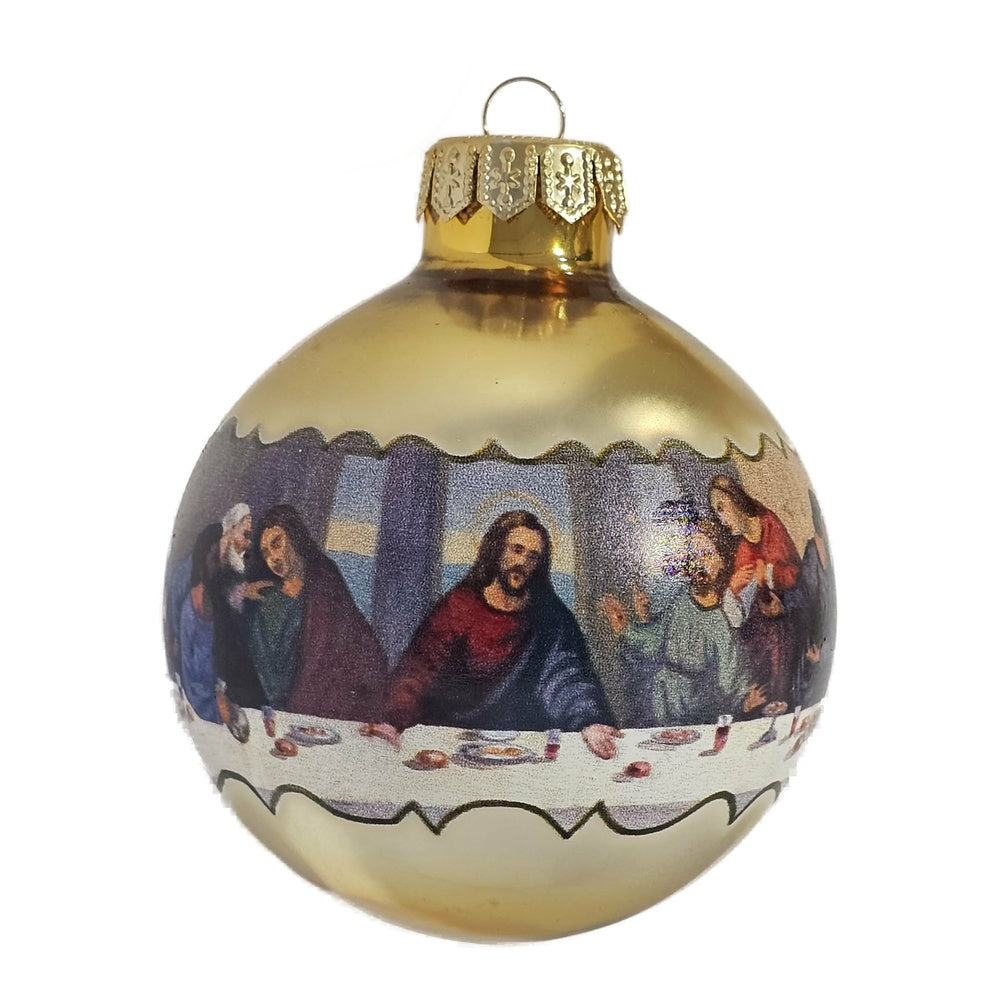Premium Weihnachtskugel Das letzte Abendmahl