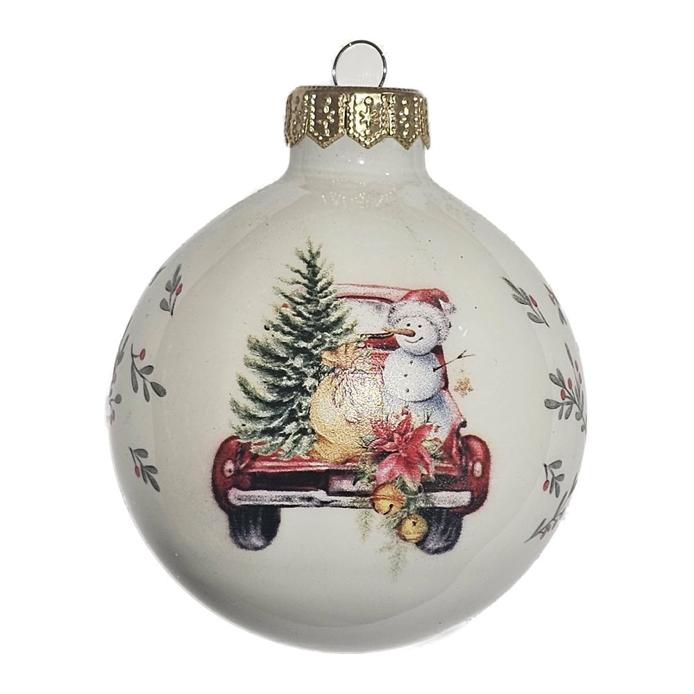 Premium Weihnachtskugel Weihnachtsfahrt