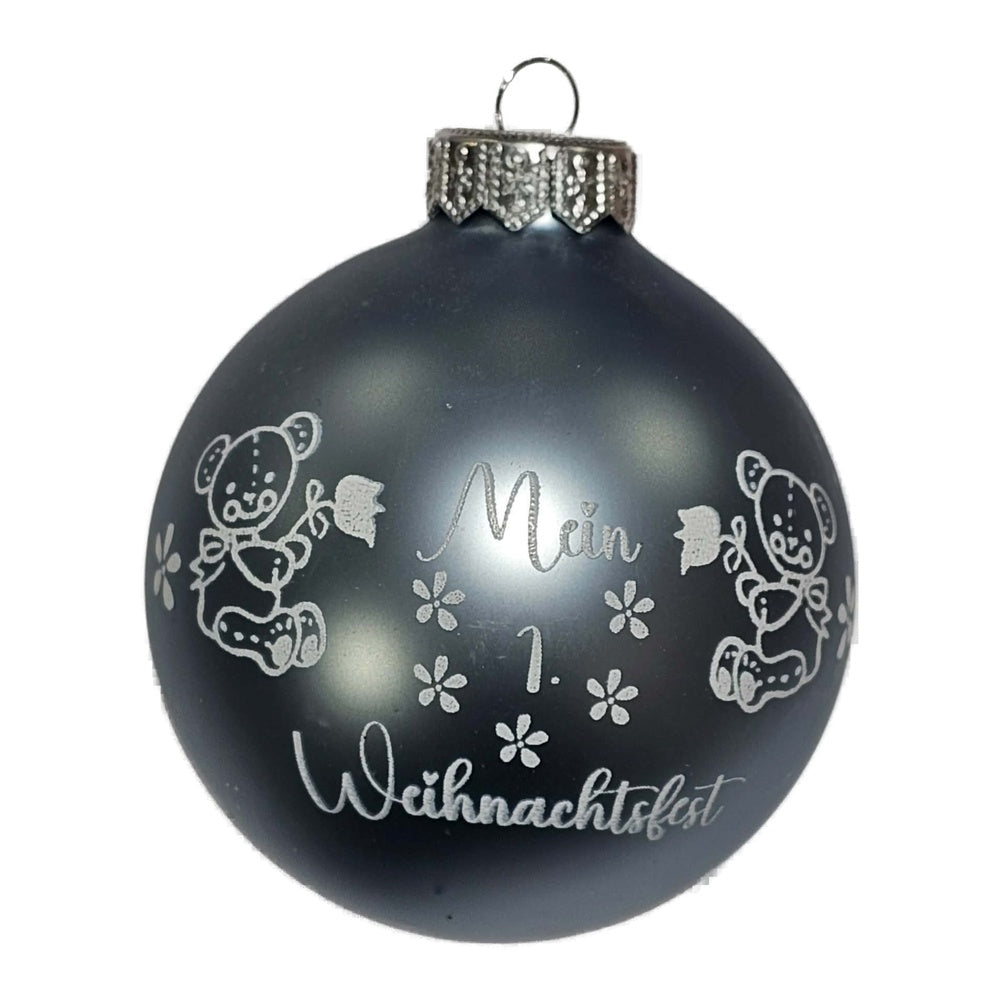 Premium Weihnachtskugel Mein 1. Weihnachtsfest
