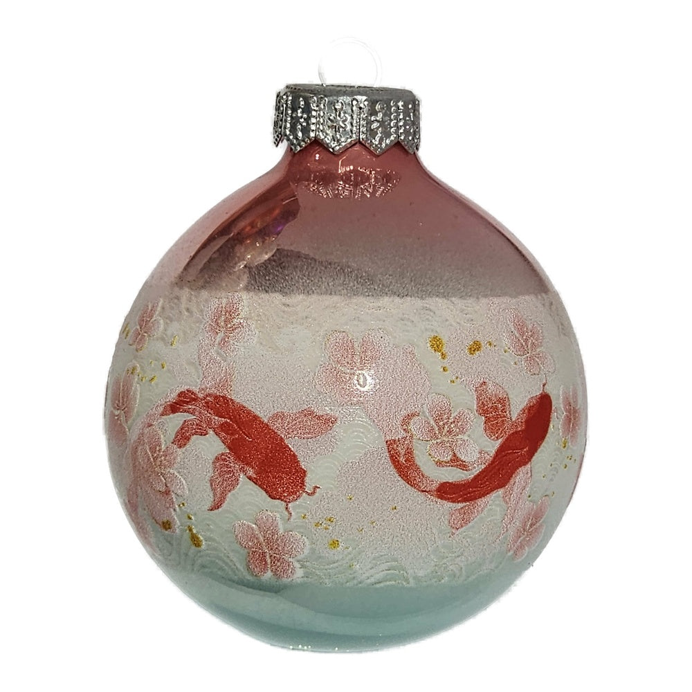 Premium Weihnachtskugel Japanische Harmonie