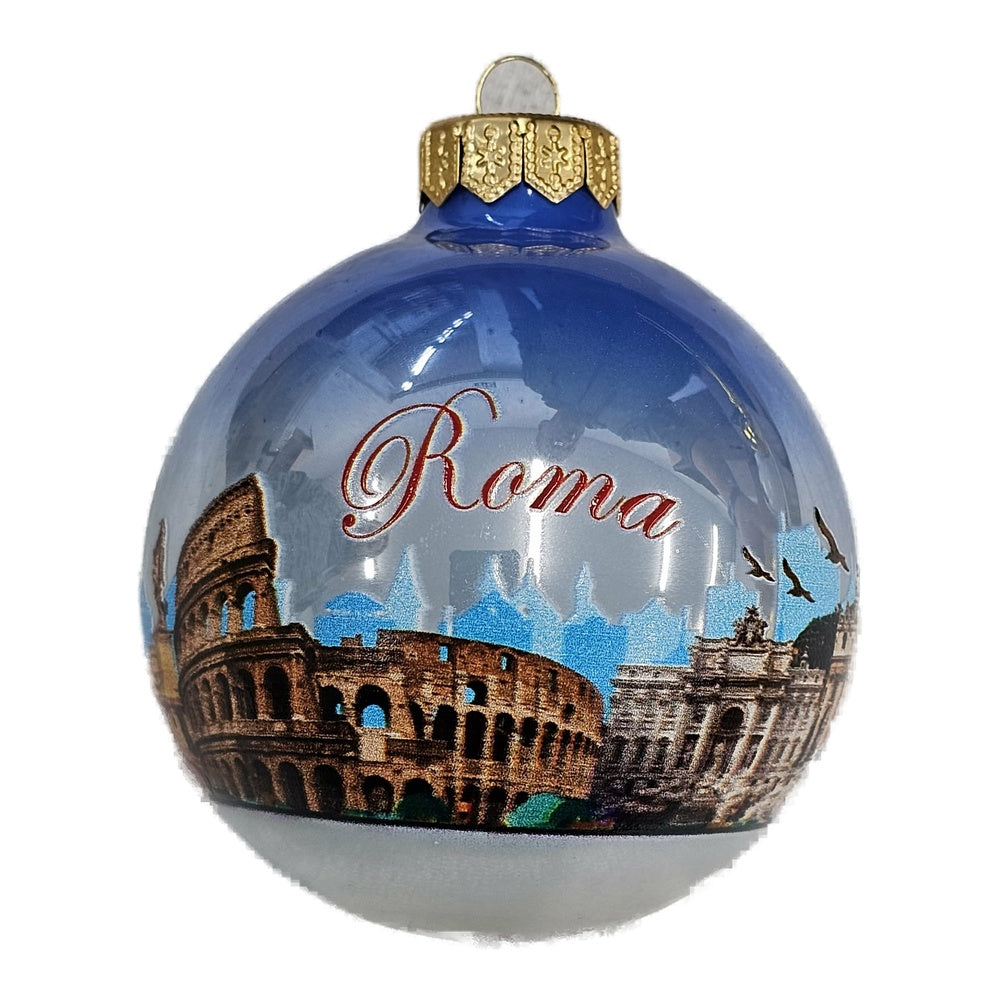 Premium Weihnachtskugel Roma