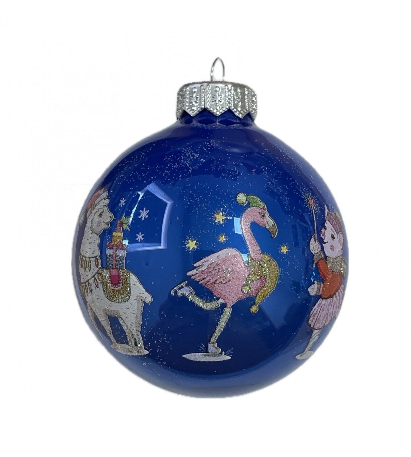 Lustige Tiere - blau