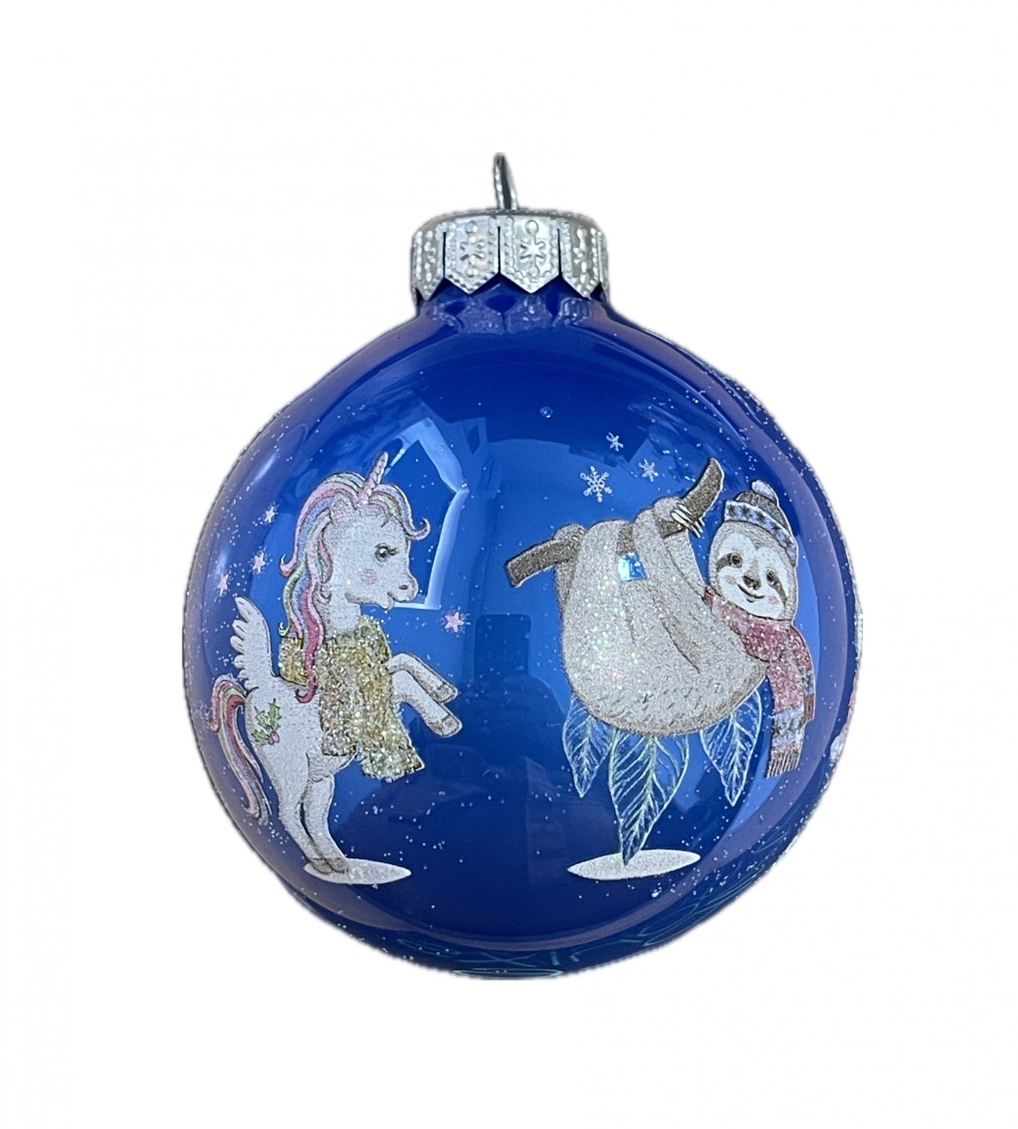 Lustige Tiere - blau