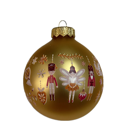 Nussknacker Merry Christmas - gold