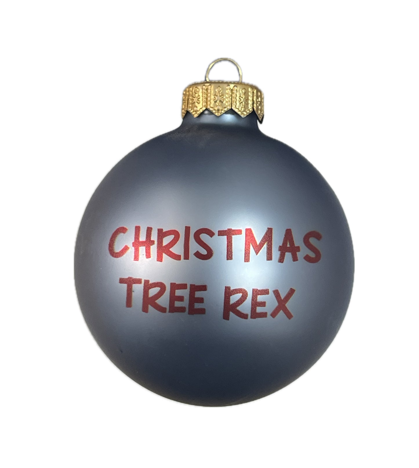 Christmas Tree Rex - blau