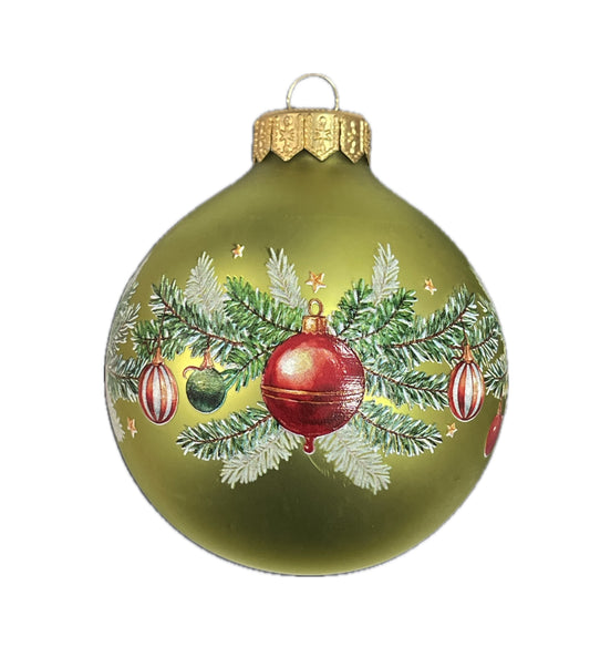 Weihnachtszweig - limegrün