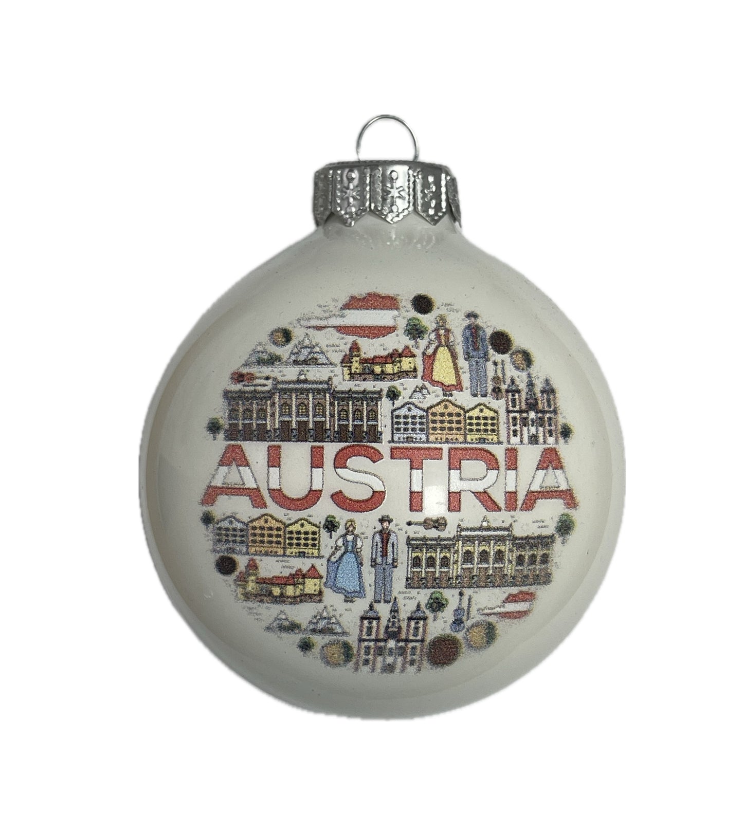 Symbole Österreichs - weiss