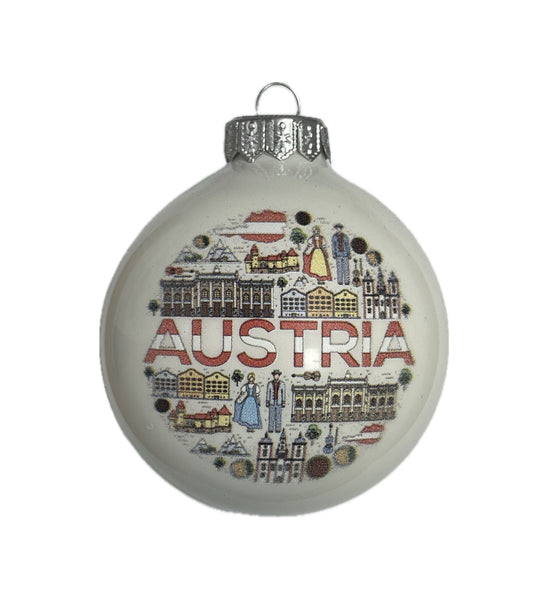 Symbole Österreichs - weiss