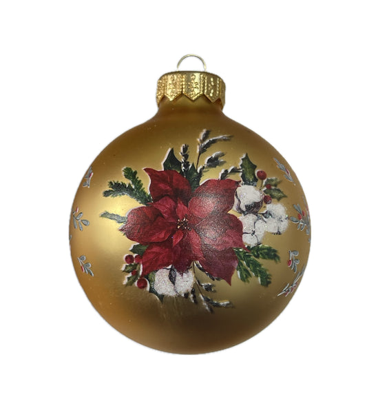Weihnachtsstern - gold