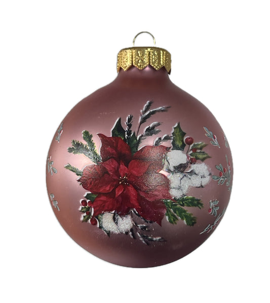 Weihnachtsstern - altrosa