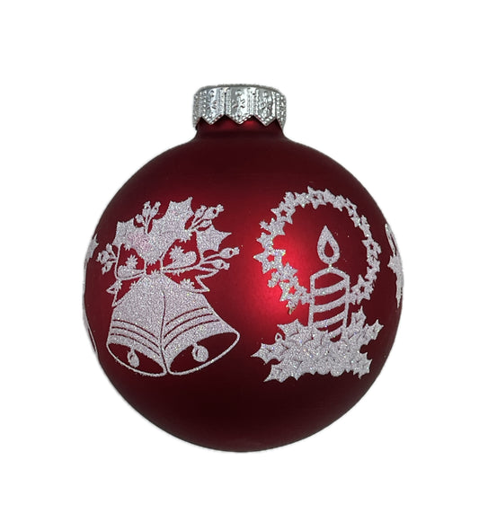 Klassische Weihnachtsmotive - rot