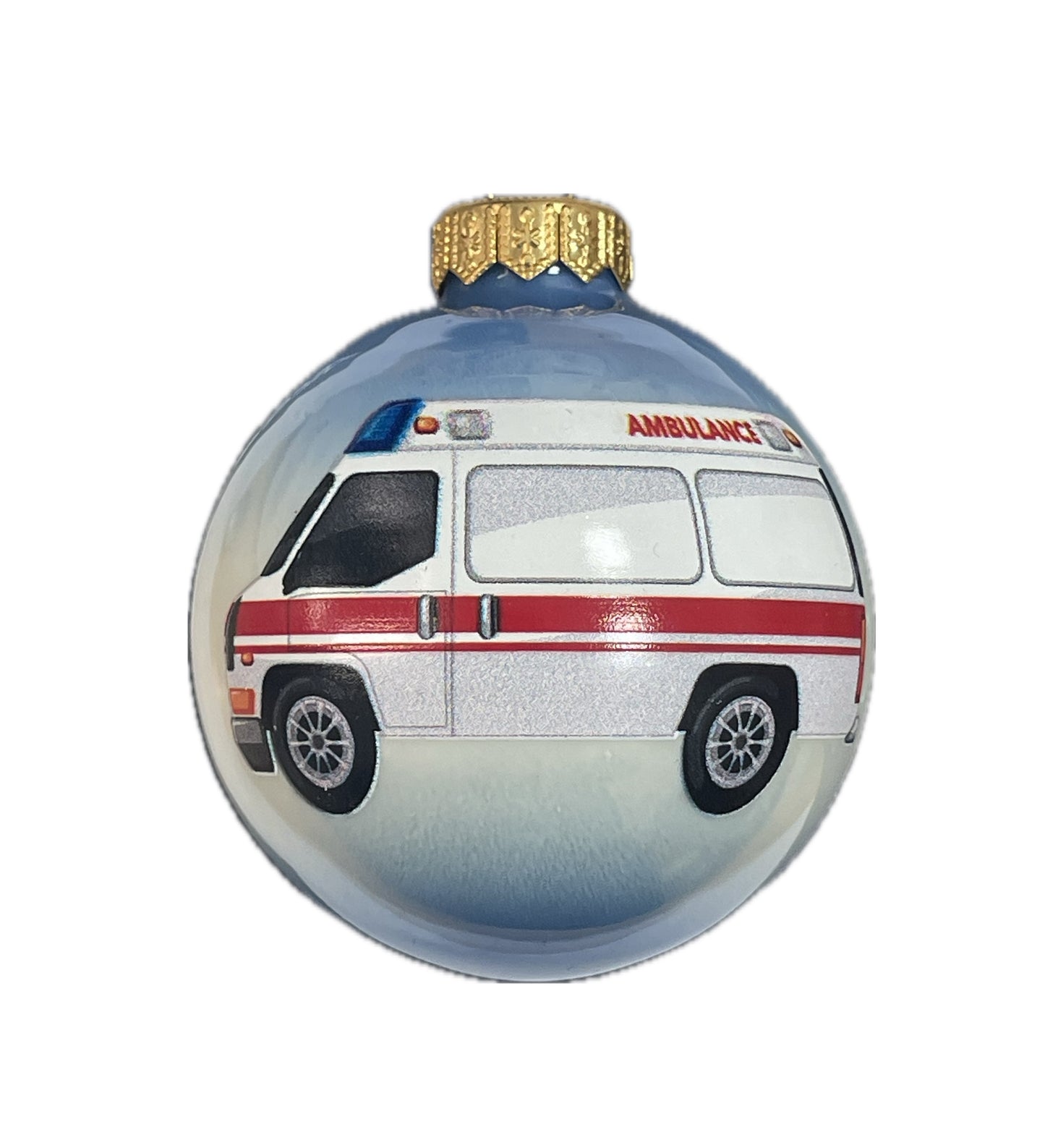 Krankenwagen -blau-weiss-blau