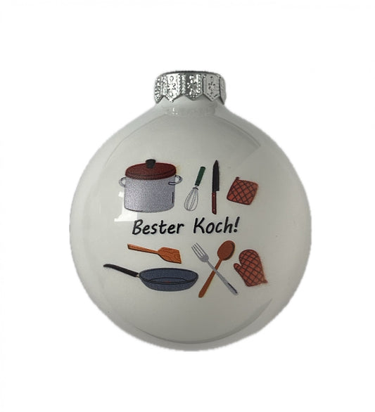 Bester Koch - weiss