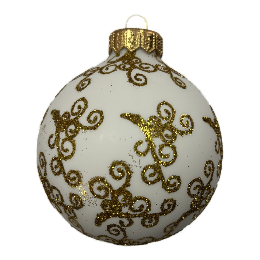 Premium Weihnachtskugel Edle Zierkunst