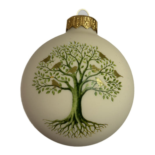 Premium Weihnachtskugel Baum des Lebens
