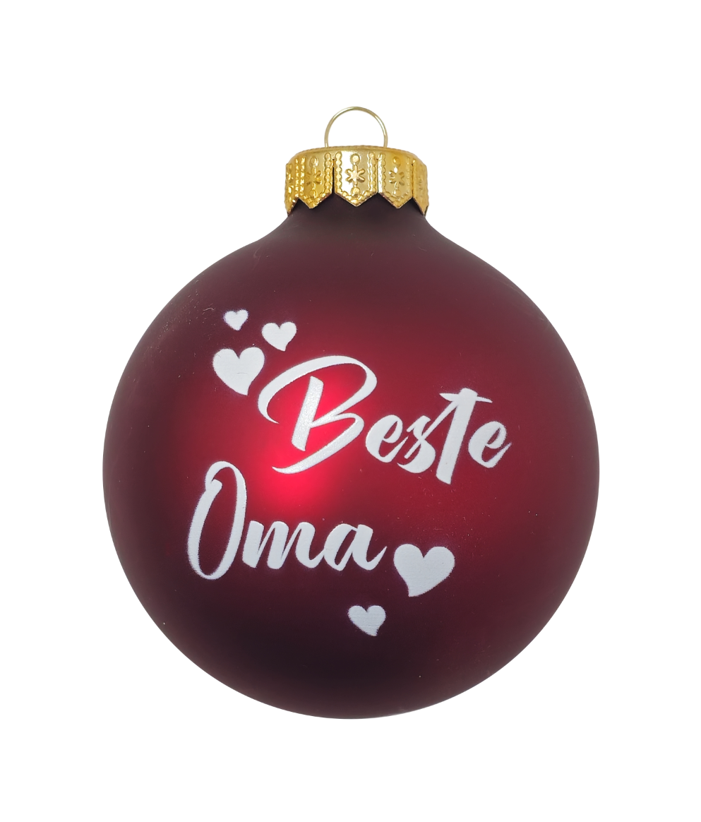 Beste Oma - rot