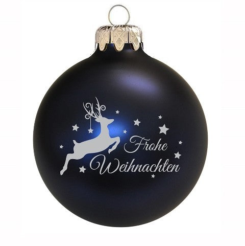 Frohe Weihnachten - nachtblau