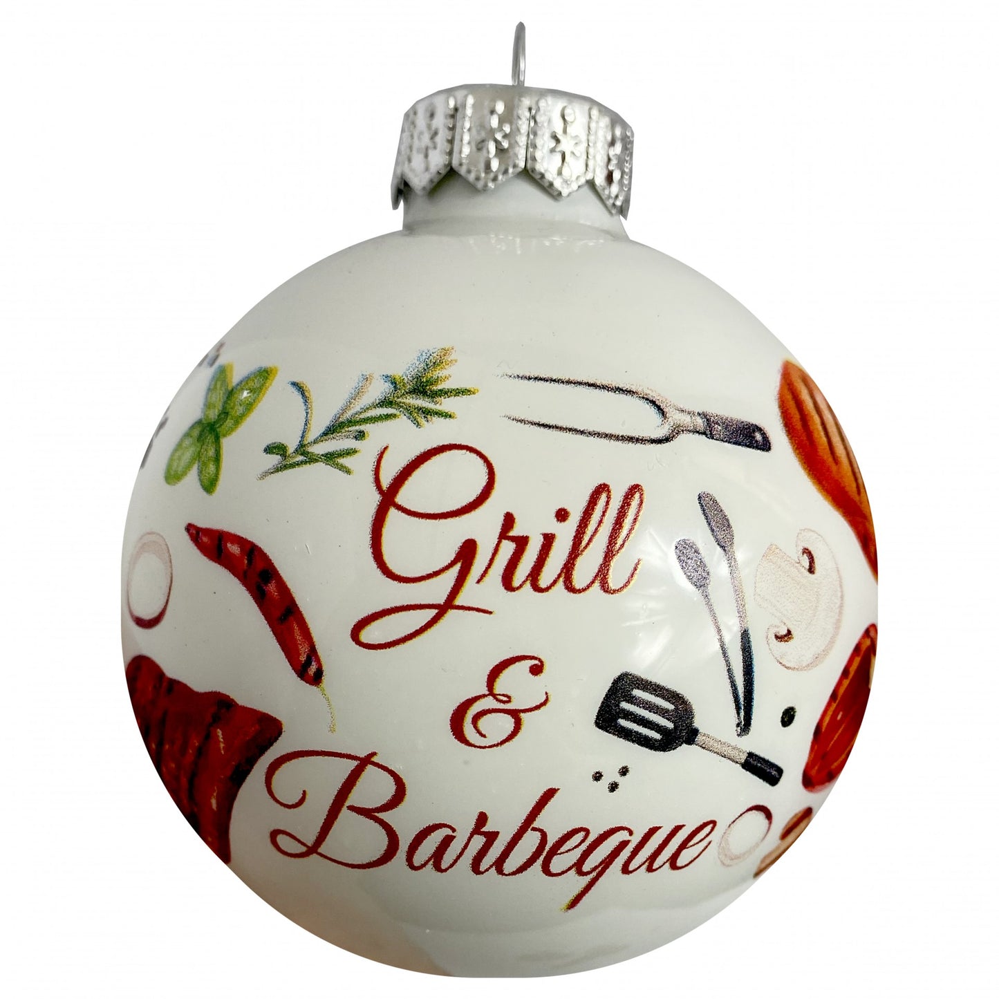 Grill-Barbecue - weiss