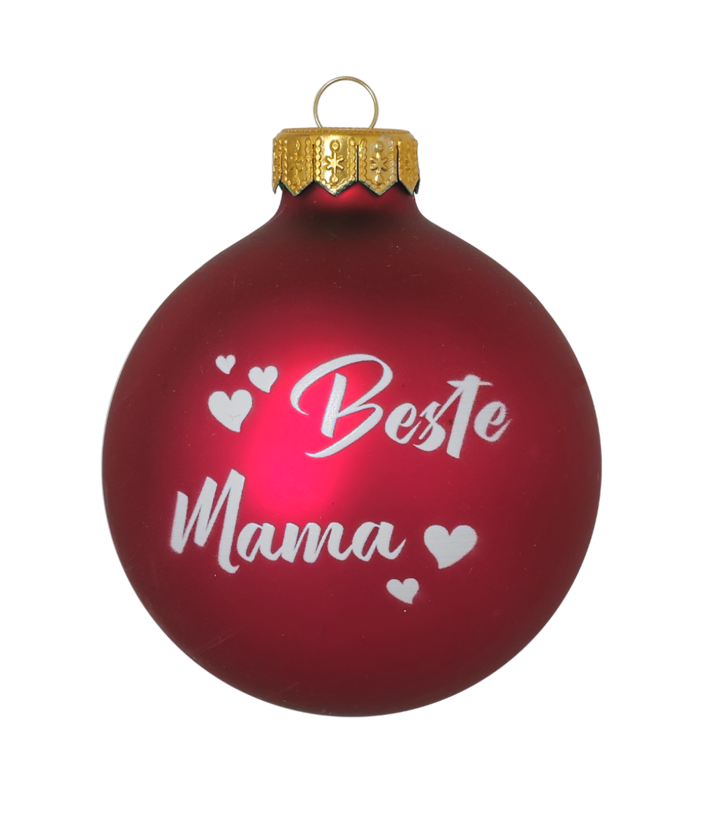 Beste Mama - rot