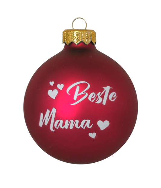 Beste Mama - rot