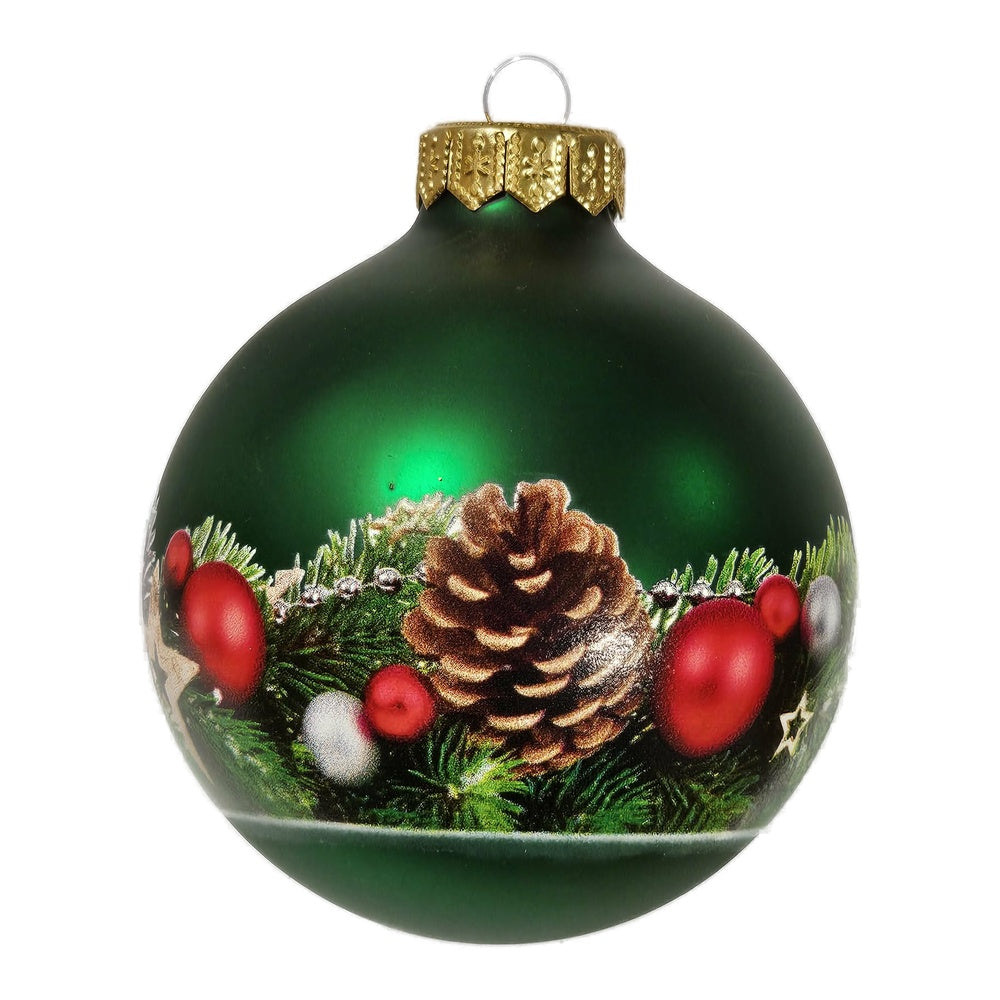Premium Weihnachtskugel Weihnachtszauber