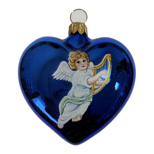 Premium Weihnachtskugel Engelsmelodie