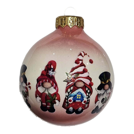 Premium Weihnachtskugel Rote Wichtel