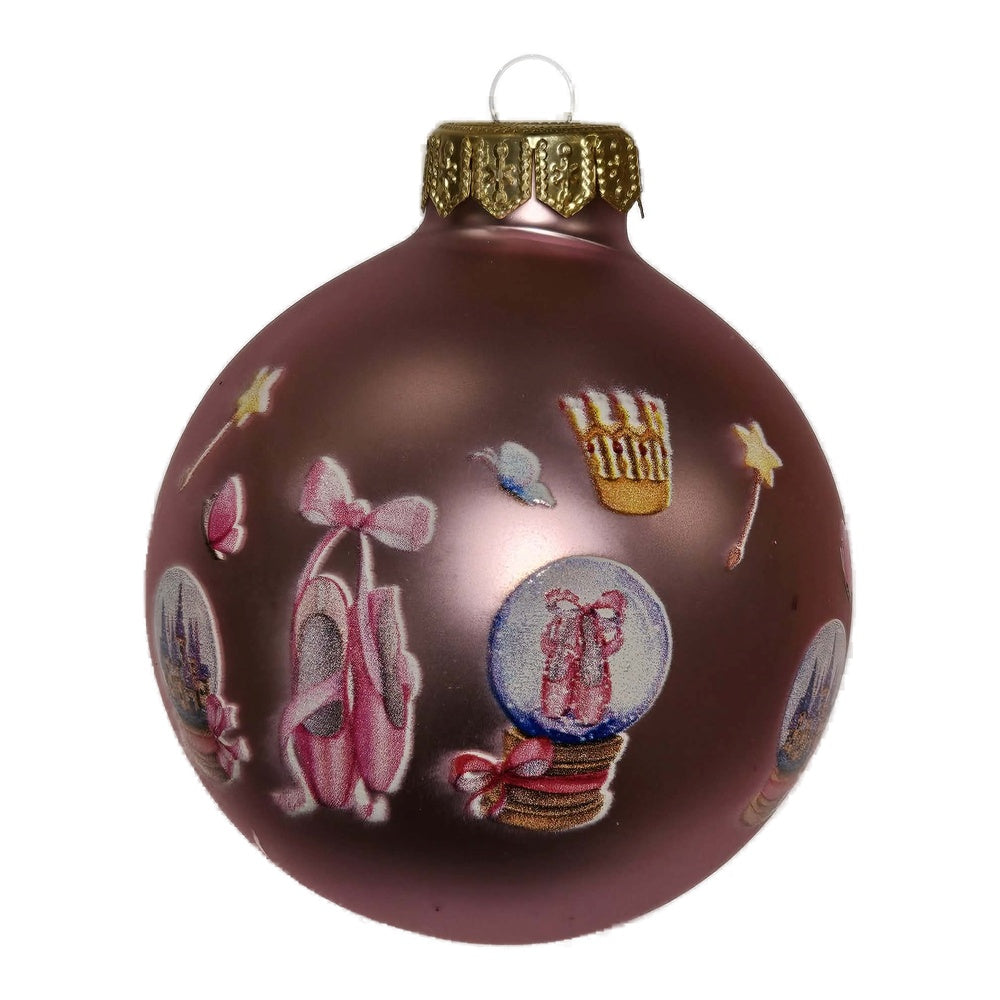 Premium Weihnachtskugel Balletttraum