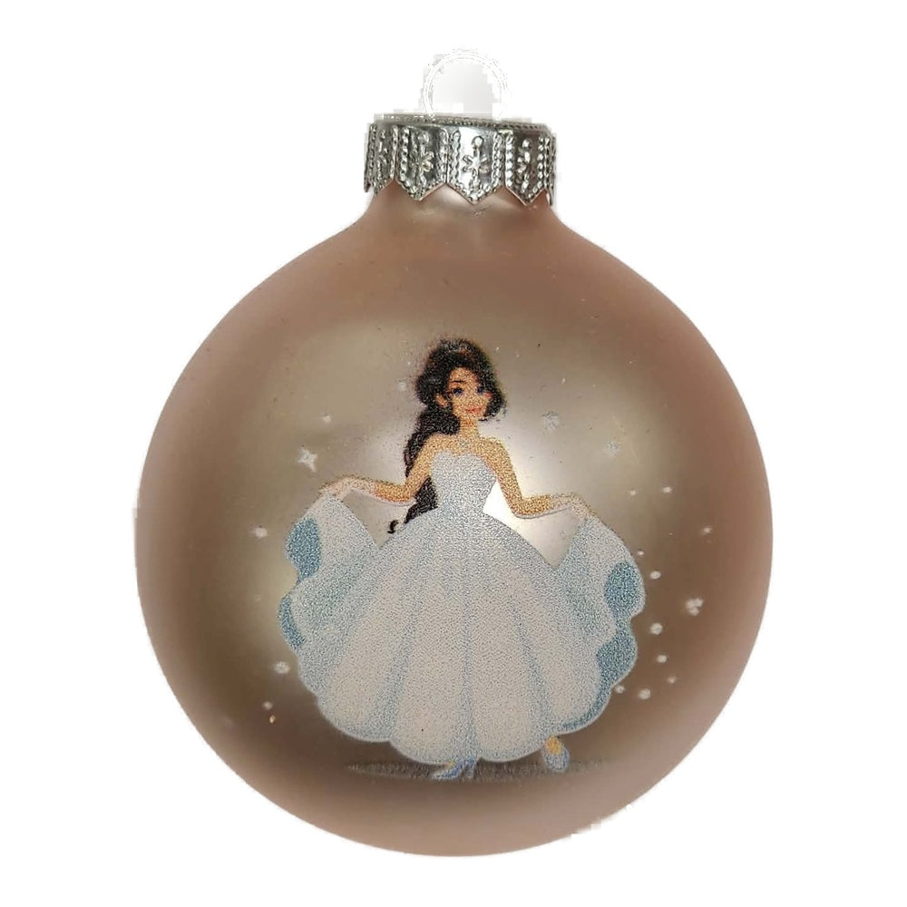 Premium Weihnachtskugel Prinzessinnentraum