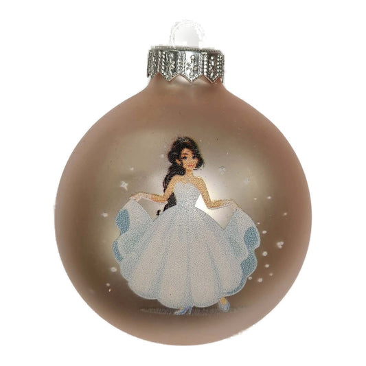 Premium Weihnachtskugel Prinzessinnentraum