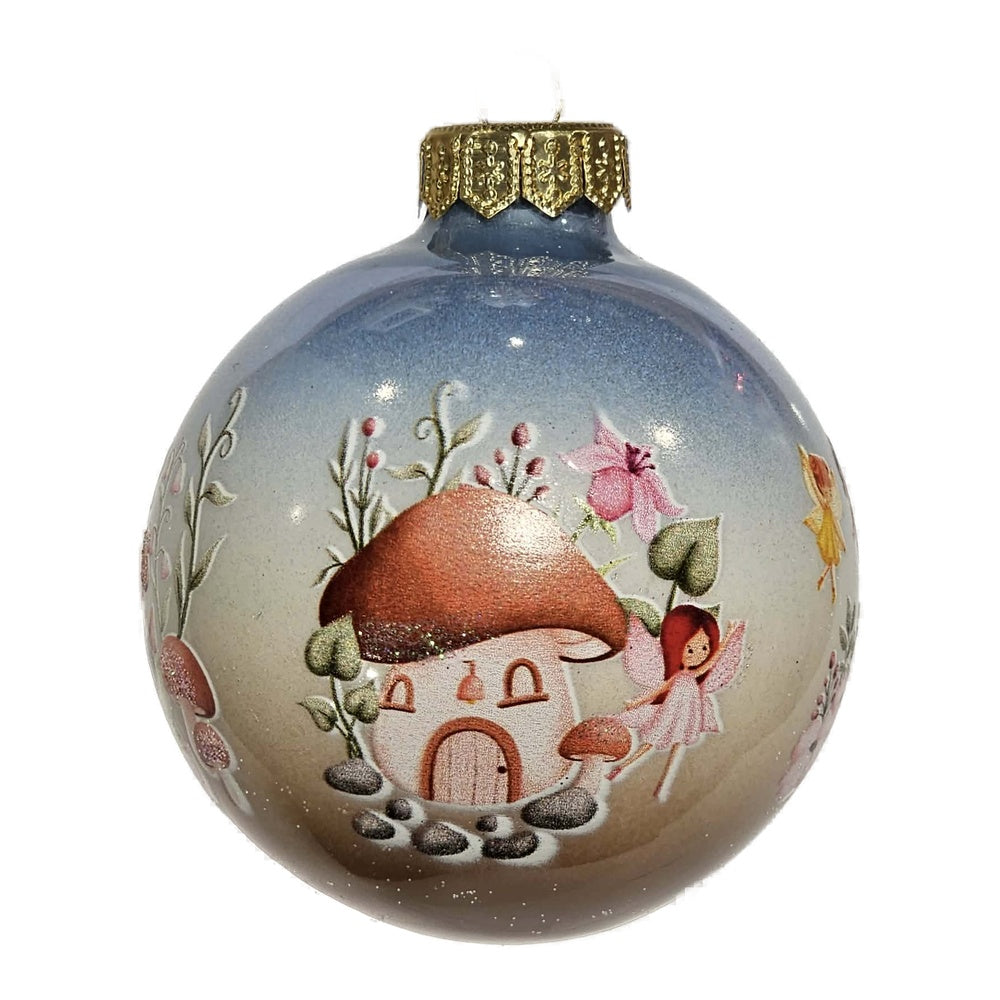 Premium Weihnachtskugel Zauberhafte Feenwelt