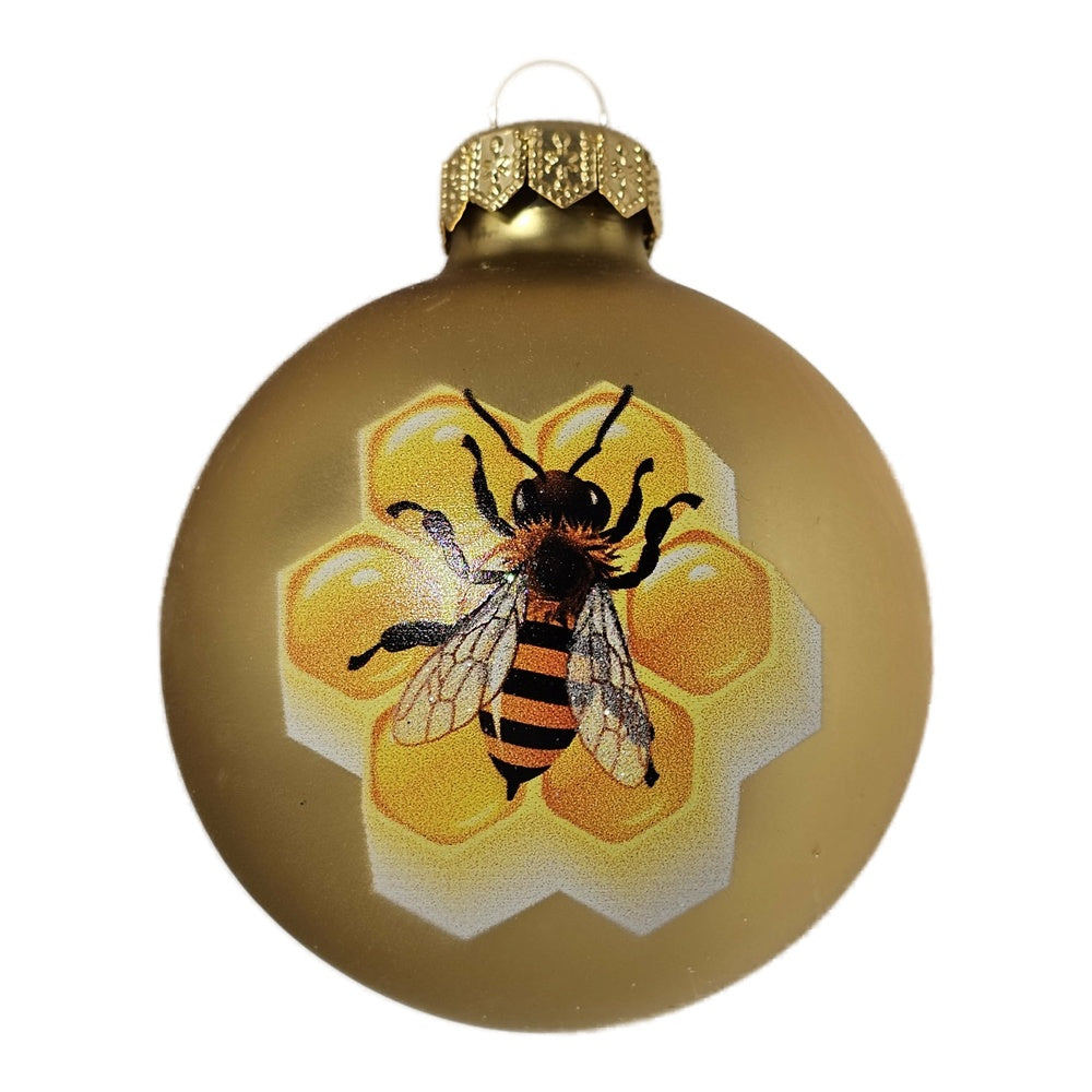 Premium Weihnachtskugel Biene