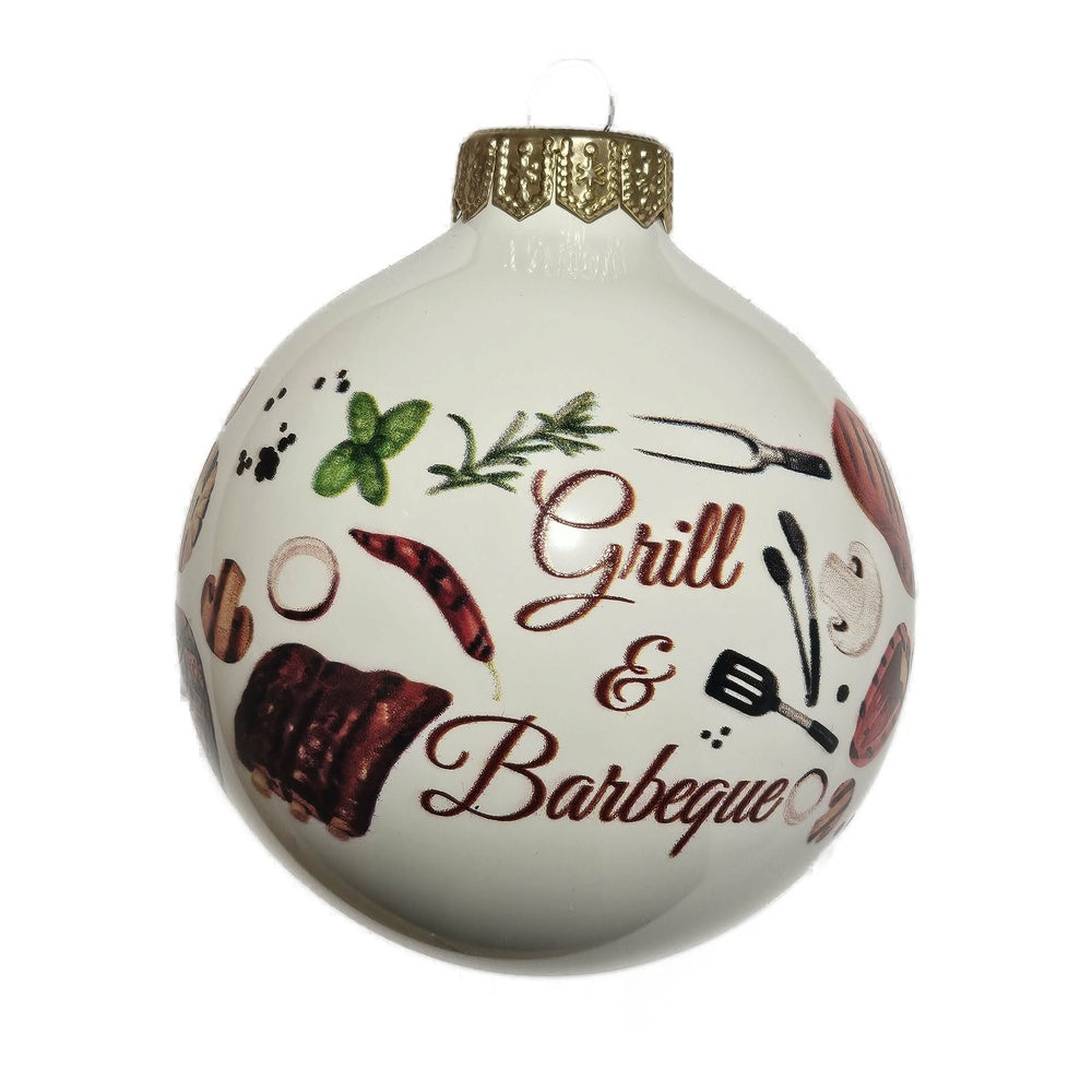 Premium Weihnachtskugel Grill & Barbecue
