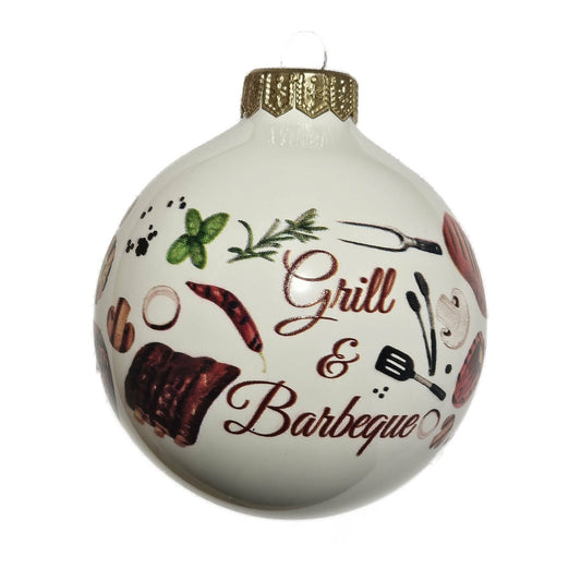 Premium Weihnachtskugel Grill & Barbecue