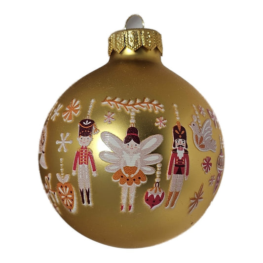 Premium Weihnachtskugel Nussknacker-Märchen
