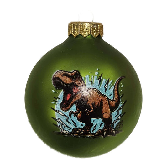 Premium Weihnachtskugel Tyrannosaurus Rex