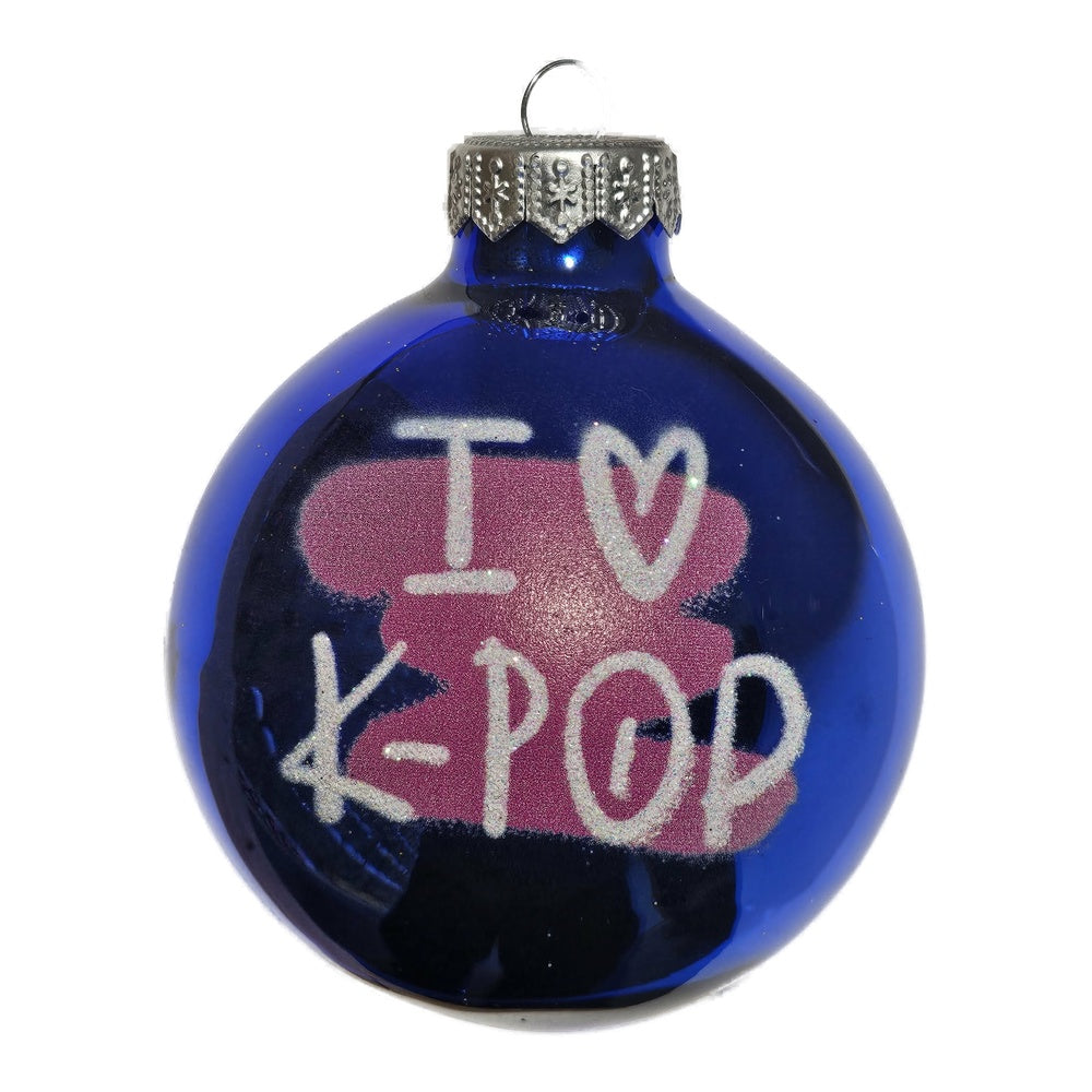 Premium Weihnachtskugel K-Pop Love