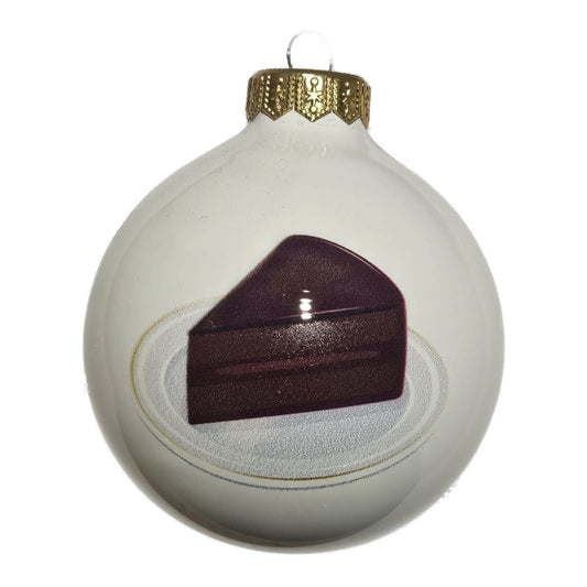 Premium Weihnachtskugel Schokoladenkuchen