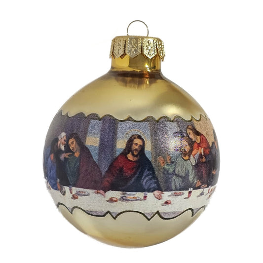 Premium Weihnachtskugel Das letzte Abendmahl