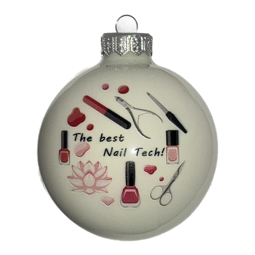 Premium Weihnachtskugel The Best Nail Tech