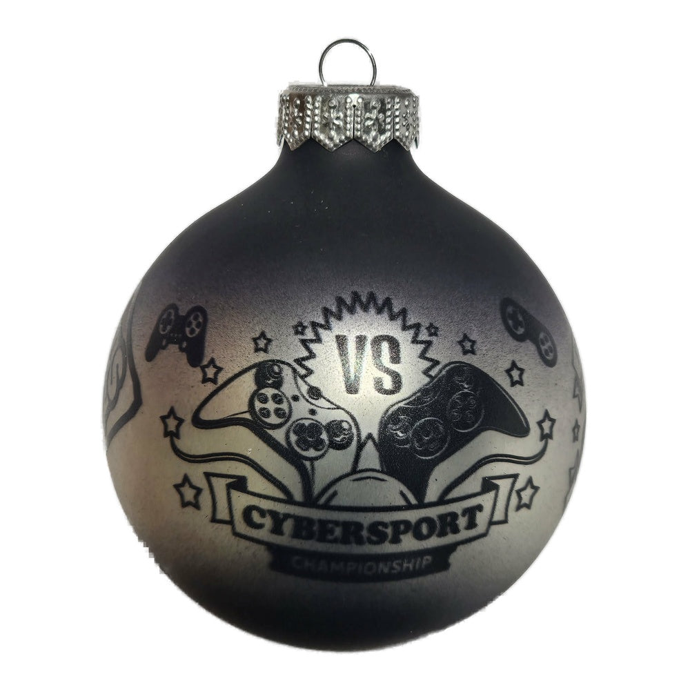 Premium Weihnachtskugel Cybersport