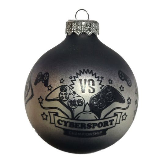 Premium Weihnachtskugel Cybersport