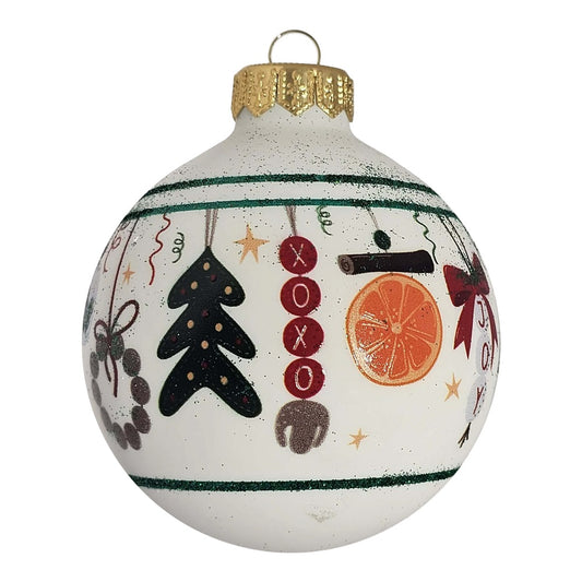 Premium Weihnachtskugel Festliche Motive