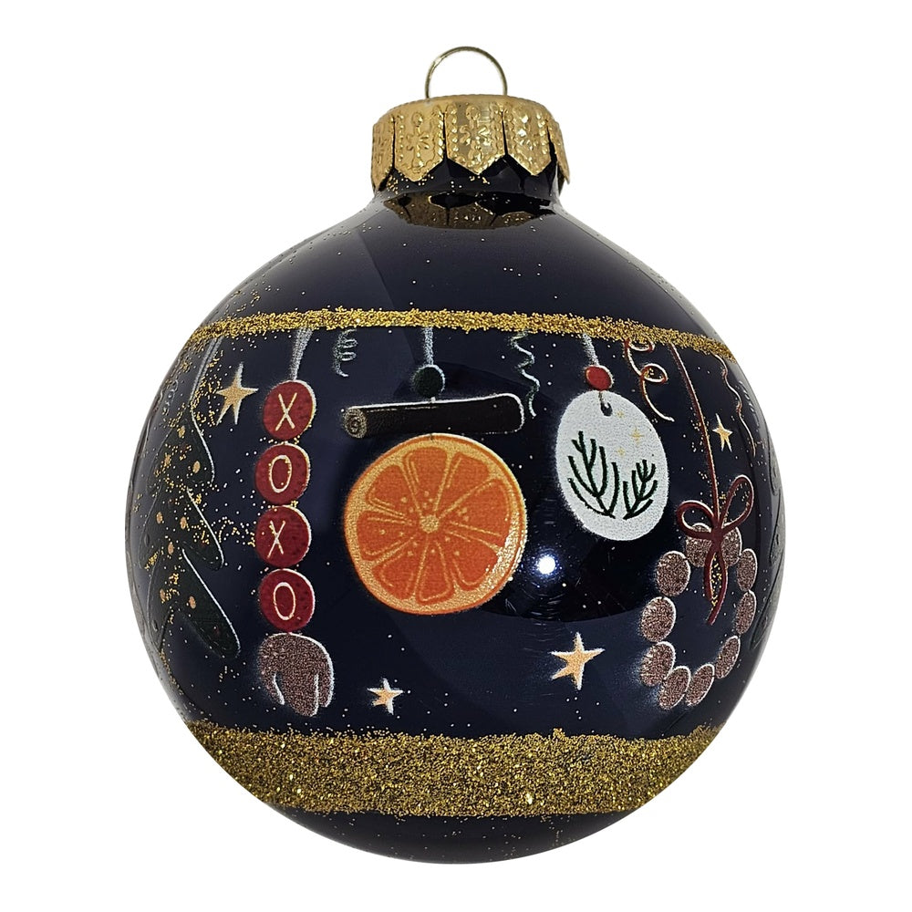 Premium Weihnachtskugel Festliche Motive