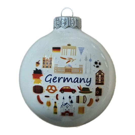 Premium Weihnachtskugel Germany