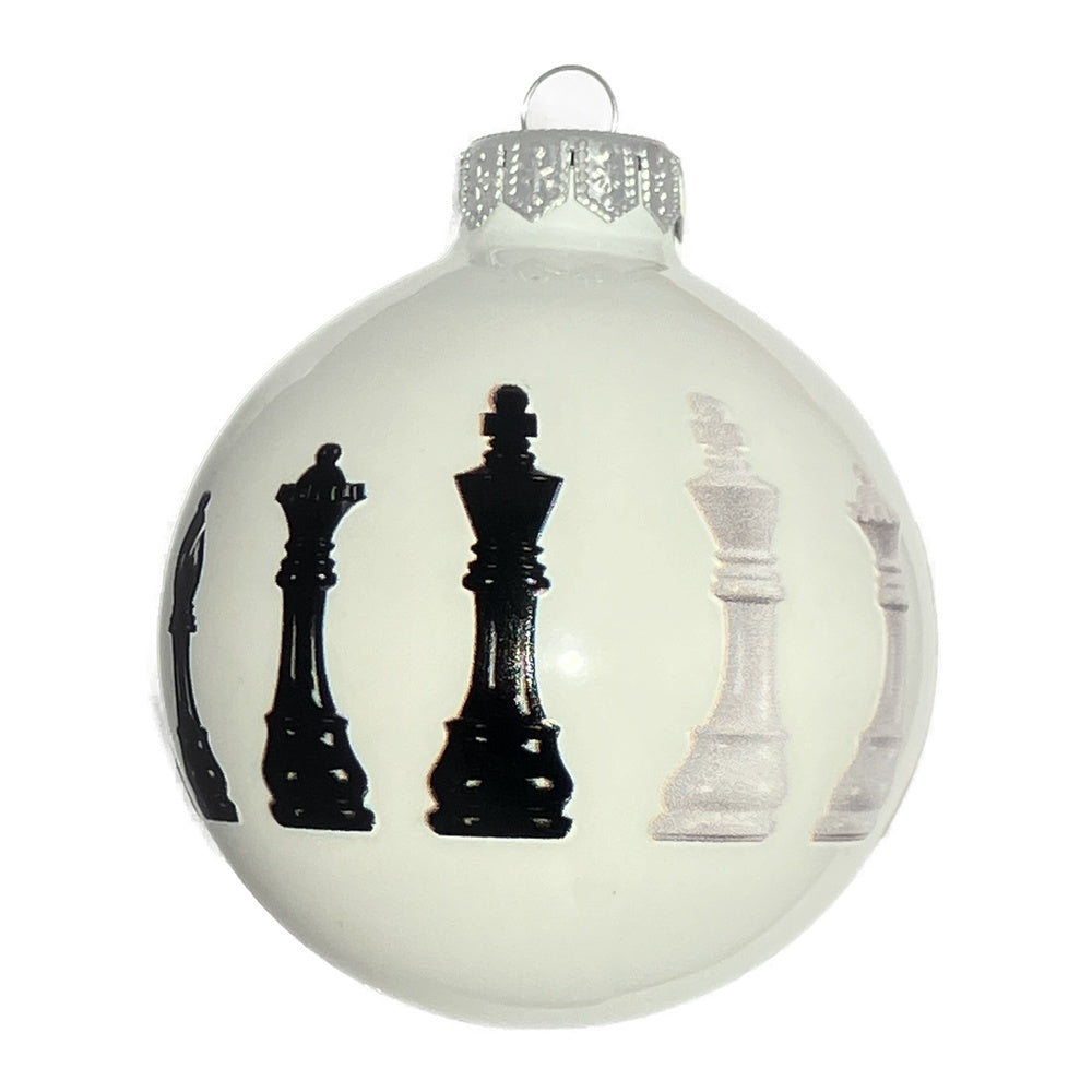 Premium Weihnachtskugel Schachmatt