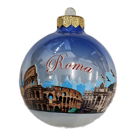 Premium Weihnachtskugel Roma